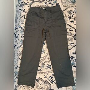 Westport Women’s Army Green Cotton Nylon Pants Adjustable Length Size 8